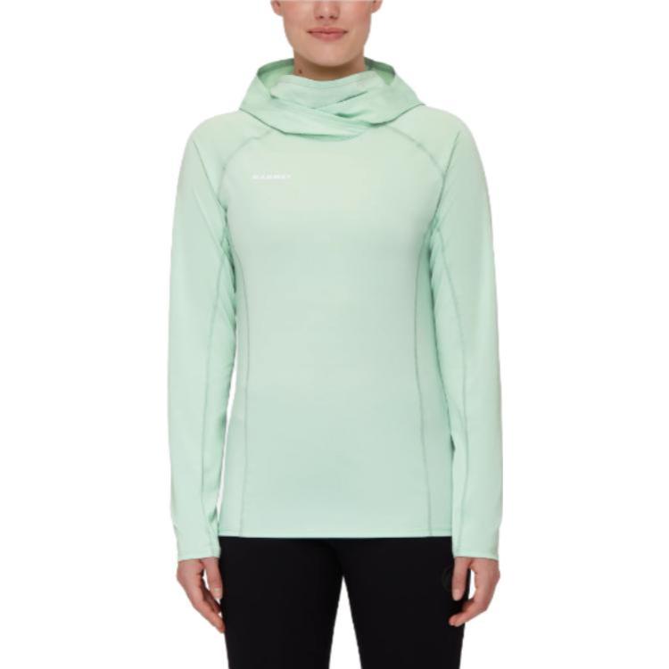 Sizing (Women) Mammut Selun FL Lightweight Quick-Dry Hoodie Long-Sleeve Pullover 1016-01430