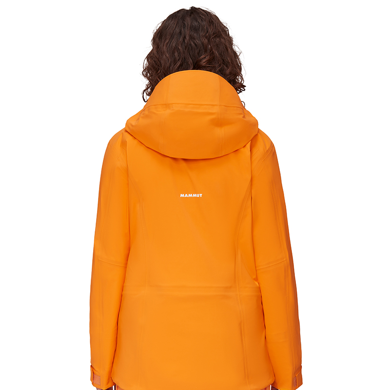 (Women) MAMMUT Stoney  Orange Waterproof Windproof Ski Jacket for Winter/Fall. 1010-29520 圖 3