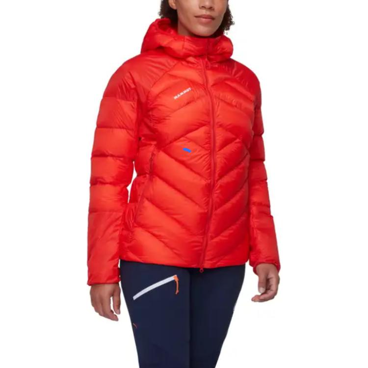 Lookbook (W) MAMMUT Taiss Logo 全拉鍊連帽棉質外套 1013-03290