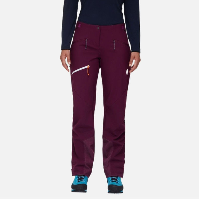 Lookbook (W) 마무트 타이스 방풍 방수 통기성 팬츠 그레이프 퍼플. 1021-00980