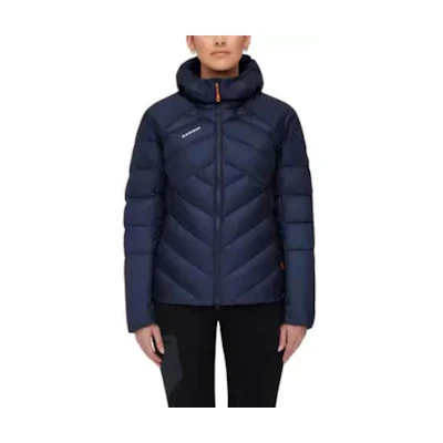(Women) MAMMUT Taiss IN Logo Print Insulated Hooded Down Jacket. 1013-02710
