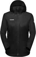 (Women) MAMMUT Ultimate VII Softshell Jacket Black - Windproof & Water-Resistant 1011-01790 (Women) MAMMUT Ultimate VII Softshell Jacket Black - Windproof & Water-Resistant 1011-01790