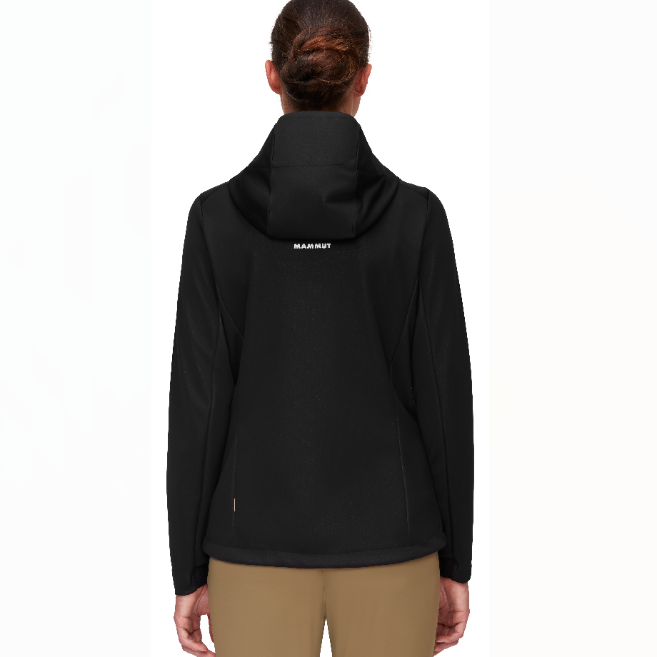 (Women) MAMMUT Ultimate VII  Softshell Jacket Black - Windproof & Water-Resistant 1011-01790 圖 5