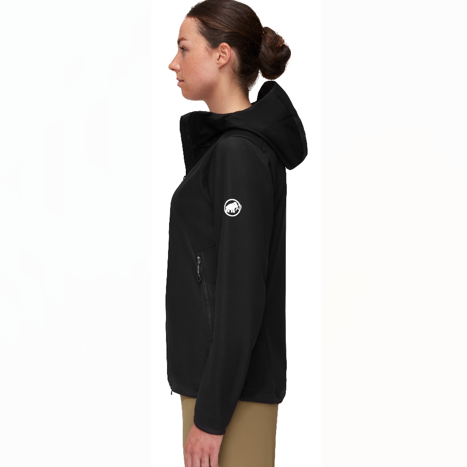 (Women) MAMMUT Ultimate VII  Softshell Jacket Black - Windproof & Water-Resistant 1011-01790 圖 6