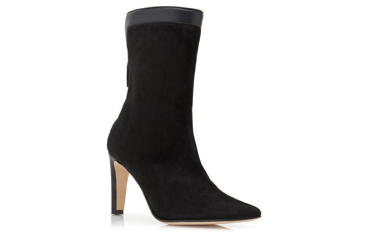 (W) Manolo Blahnik Ankle Boot 'Black Suede' 圖 2