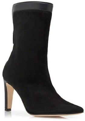 (W) 마놀로 블라닉 블랙 스웨이드 앵클 부츠 322-2401-0001 Order (W) 마놀로 블라닉 블랙 스웨이드 앵클 부츠 322-2401-0001