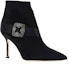 Order (W) Manolo Blahnik But Buku Lali 'Black Zipper Stiletto' 223-1450-0015