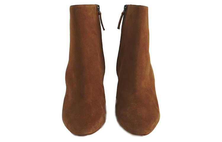 (W) Manolo Blahnik Ankle Boot 'Brown Leather Pointed Toe' 圖 3