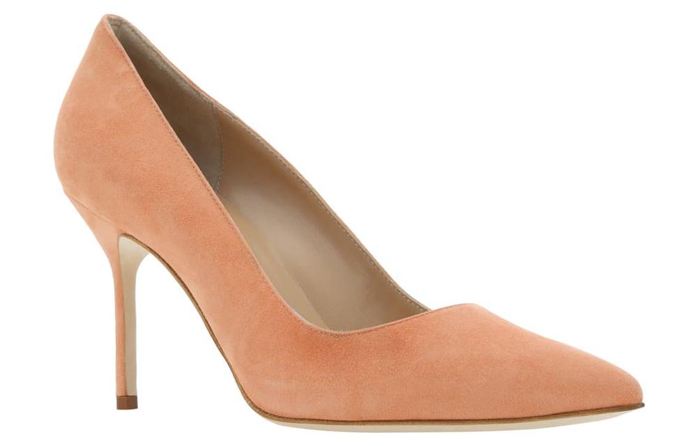 (W) Manolo Blahnik BB 'Nude Suede' 圖 2
