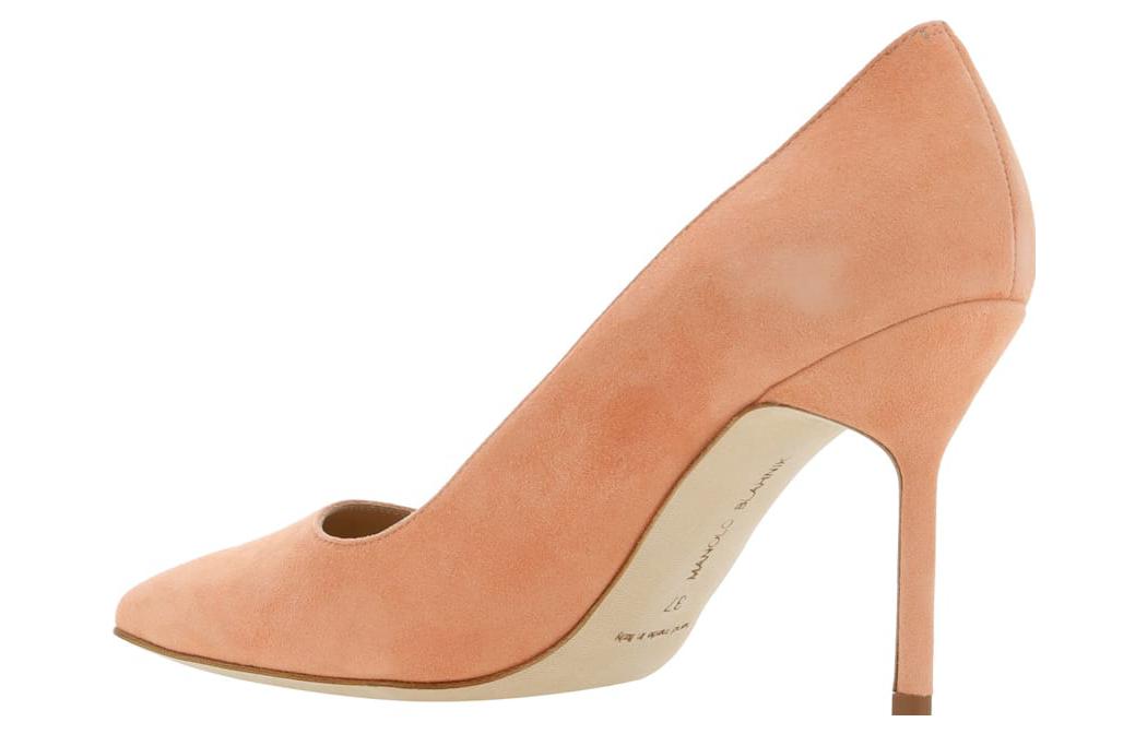(W) Manolo Blahnik BB 'Nude Suede' 圖 3
