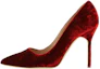 Buy (W) Manolo Blahnik BB 'Cuero Rojo Tauro' 323-2552-6040
