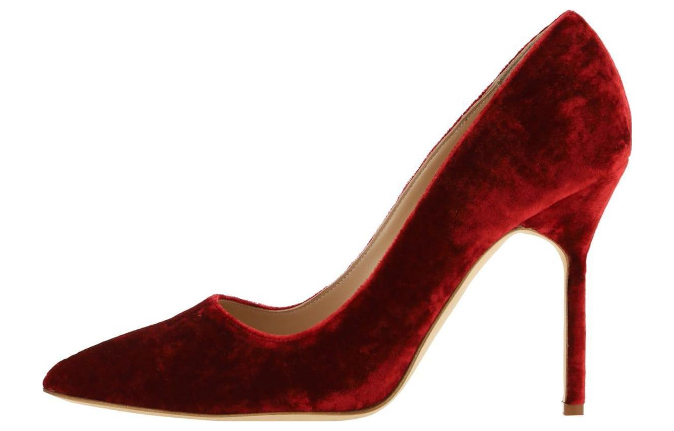 (Women) Manolo Blahnik BB 'Taurus Red Leather' 323-2552-6040