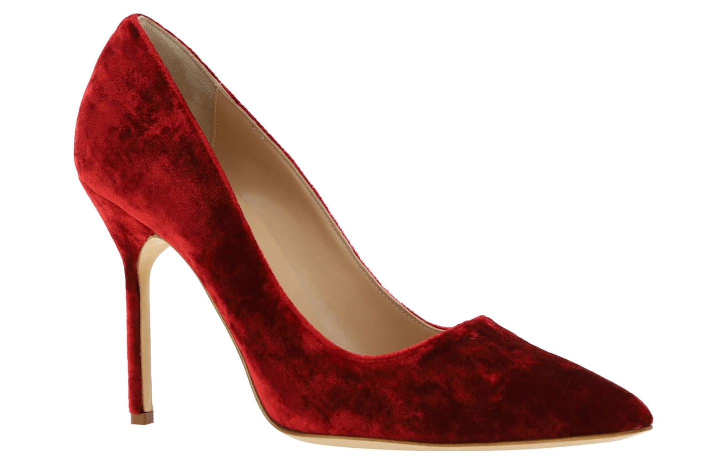 Order (W) Manolo Blahnik BB 'Cuero Rojo Tauro' 323-2552-6040