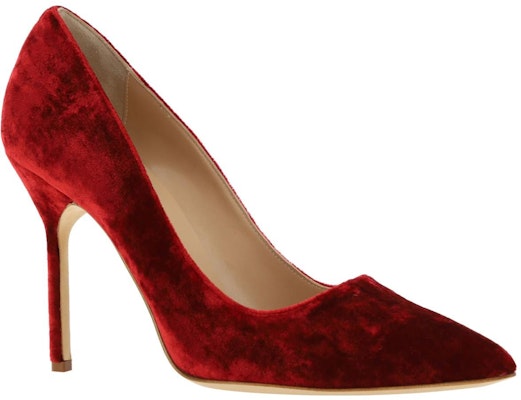 MANOLO BLAHNIK BB 金牛座小牛皮 細跟 高跟鞋 10.5cm 女款 紅色 Order MANOLO BLAHNIK BB 金牛座小牛皮 細跟 高跟鞋 10.5cm 女款 紅色