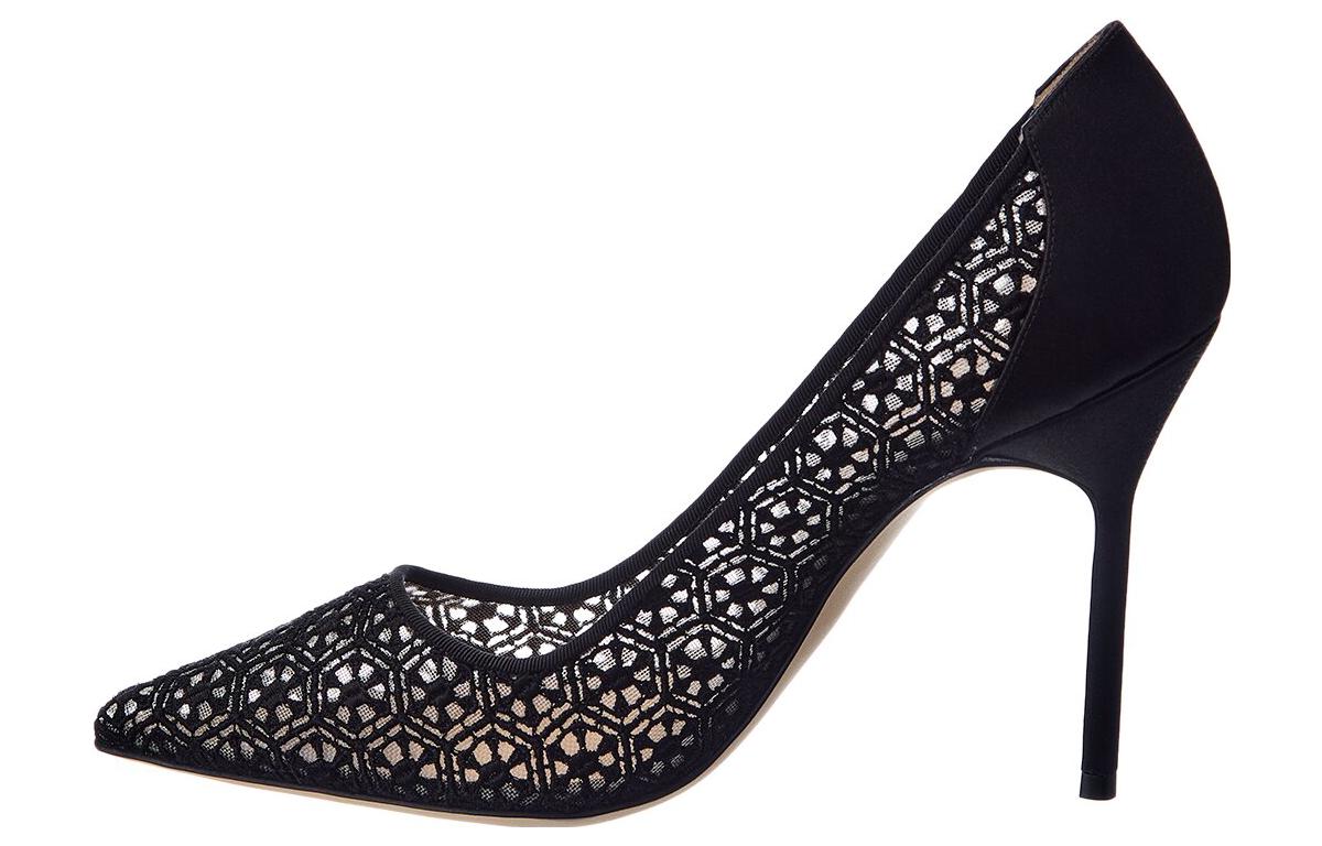 Buy (W) Manolo Blahnik BBla 'Tacón de Aguja Negro con Punta Afilada' 422-1448-9750
