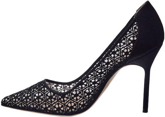 (Women) Manolo Blahnik BBla 'Black Pointed-Toe Stiletto' 422-1448-9750 Buy (Women) Manolo Blahnik BBla 'Black Pointed-Toe Stiletto' 422-1448-9750