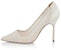 (W) Manolo Blahnik BBla Tumit Tinggi 'Pointed-Toe Stiletto Putih' 422-1448-9760