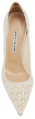 (Women) Manolo Blahnik BBla High Heels 'Pointed-Toe White Stiletto' 422-1448-9760 Shop (Women) Manolo Blahnik BBla High Heels 'Pointed-Toe White Stiletto' 422-1448-9760