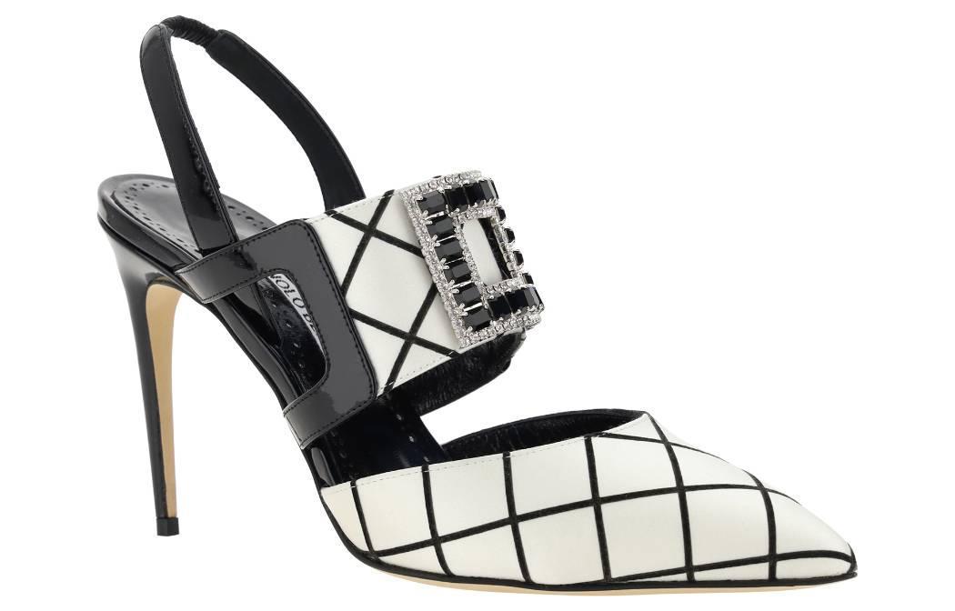 Order (W) Manolo Blahnik Bimix 'Negro y Blanco' 32324739939