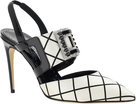 (W) Manolo Blahnik Bimix 'Hitam Putih' 32324739939 Order (W) Manolo Blahnik Bimix 'Hitam Putih' 32324739939