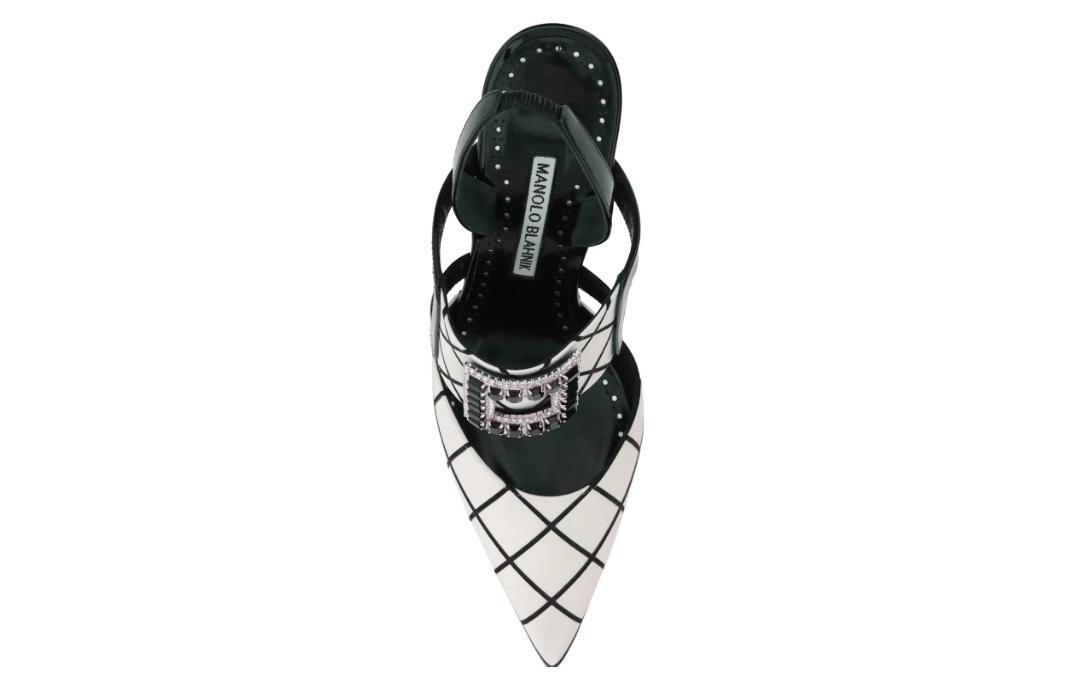 Shop (W) Manolo Blahnik Bimix 'Negro y Blanco' 32324739939