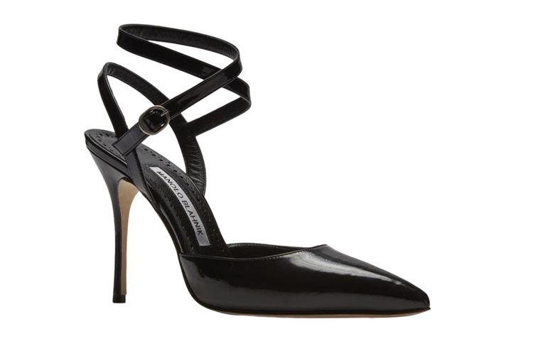 (W) Manolo Blahnik Buckle High Heels 'Black Patent' 圖 2