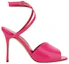 Order (W) Manolo Blahnik Calzatura Donna Punta Tonda con Fibbia ''Pink Fashion'' 123-2189-6713