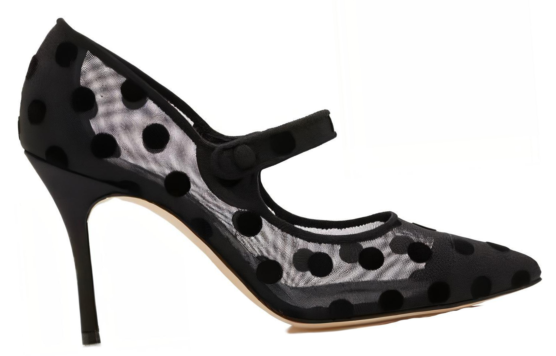 (W) Manolo Blahnik Camparimesh 'Black Stiletto' 圖 2