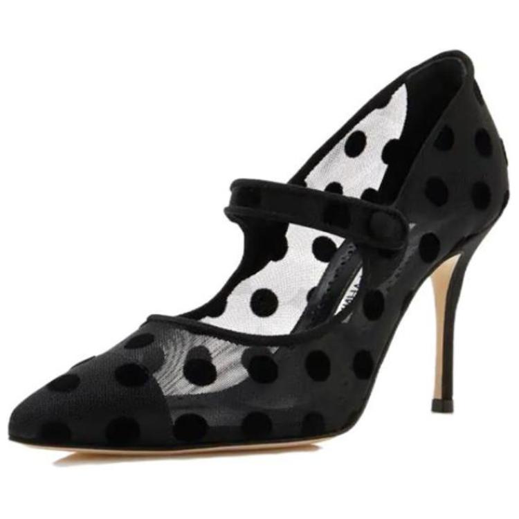 (W) Manolo Blahnik Camparimesh 'Black Stiletto' 圖 4