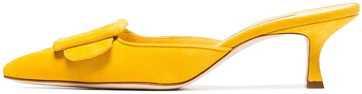 (W) Manolo Blahnik 帆布拖鞋 '黄色' 71I-0C4002 Buy (W) Manolo Blahnik 帆布拖鞋 '黄色' 71I-0C4002