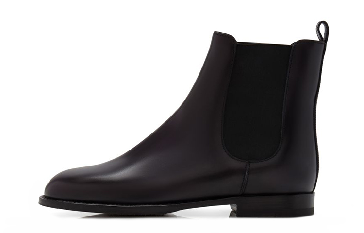 (Women) Manolo Blahnik Chelsea Boot 'Black Calfskin' 419-0498-0001