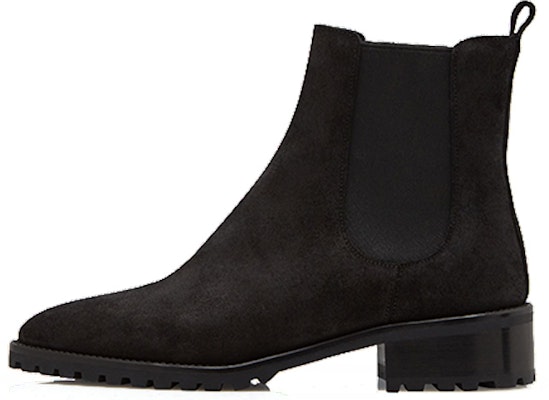 (Women) Manolo Blahnik Chelsea Boot 'Black Suede' 321-1812-0001 Buy (Women) Manolo Blahnik Chelsea Boot 'Black Suede' 321-1812-0001