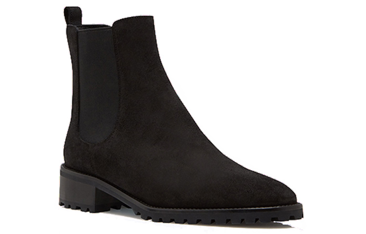 Order (Women) Manolo Blahnik Chelsea Boot 'Black Suede' 321-1812-0001