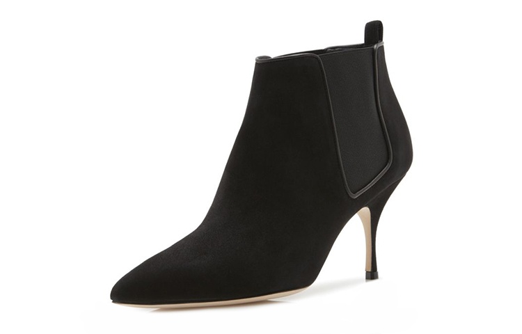 (W) Manolo Blahnik Chelsea Boot 'Black Suede' 圖 3