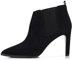 (Women) Manolo Blahnik Chelsea Boot 'Black Velvet' 322-2349-0004 (Women) Manolo Blahnik Chelsea Boot 'Black Velvet' 322-2349-0004