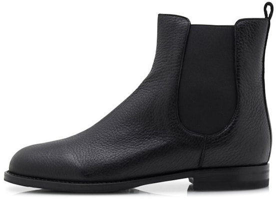 (Women) Manolo Blahnik Chelsea Boots 'Black Leather' 319-0905-0002 Buy (Women) Manolo Blahnik Chelsea Boots 'Black Leather' 319-0905-0002