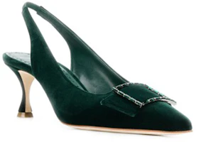 Order (W) Manolo Blahnik Dolores Slingback Pumps 'Hijau' 3190991-3011