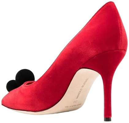 (Women) Manolo Blahnik Faux Suede Slip-On Stiletto 'Red Fashion' 322-2334-6208 Lookbook (Women) Manolo Blahnik Faux Suede Slip-On Stiletto 'Red Fashion' 322-2334-6208