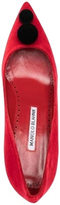 (Women) Manolo Blahnik Faux Suede Slip-On Stiletto 'Red Fashion' 322-2334-6208 Shop (Women) Manolo Blahnik Faux Suede Slip-On Stiletto 'Red Fashion' 322-2334-6208