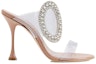 Order (W) Manolo Blahnik Fibionabi 'Crystal Buckle Beige' Beige Gesper Kristal 421-1166-0001