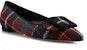 (W) Manolo Blahnik Flat 'Hitam Merah Plaid' 322-2213-0001