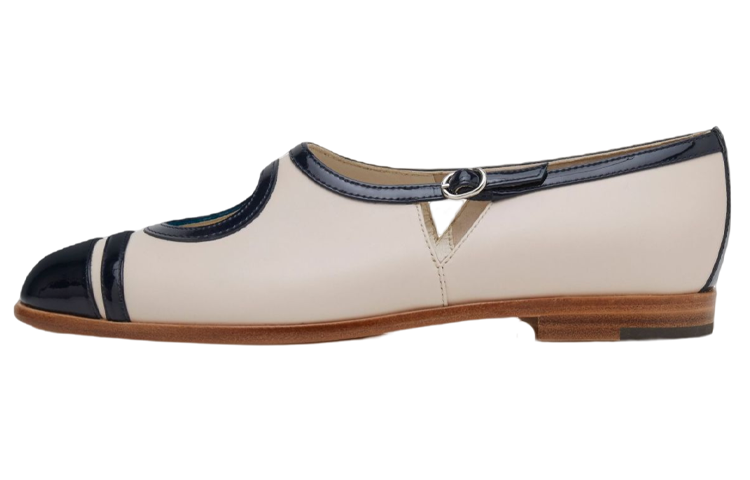 (Women) Manolo Blahnik Flat 'Cream White' 122-1900-0002