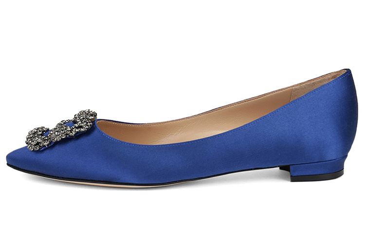 (Women) Manolo Blahnik Flat 'Fashion Blue' 9XX-0348-4326