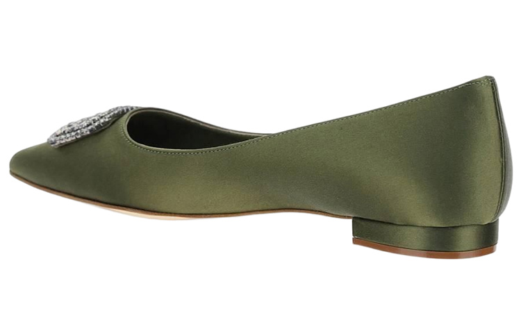 (W) Manolo Blahnik Flat 'Fashion Green' 圖 3