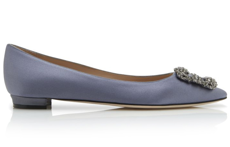 (W) Manolo Blahnik Flat 'Grey Calfskin' 圖 2