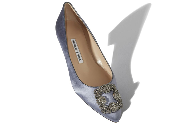 (W) Manolo Blahnik Flat 'Grey Calfskin' 圖 4