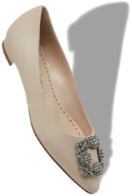 (W) Manolo Blahnik Flat 'Coklat Muda Manik Gesper' 121-1657-0002 Shop (W) Manolo Blahnik Flat 'Coklat Muda Manik Gesper' 121-1657-0002