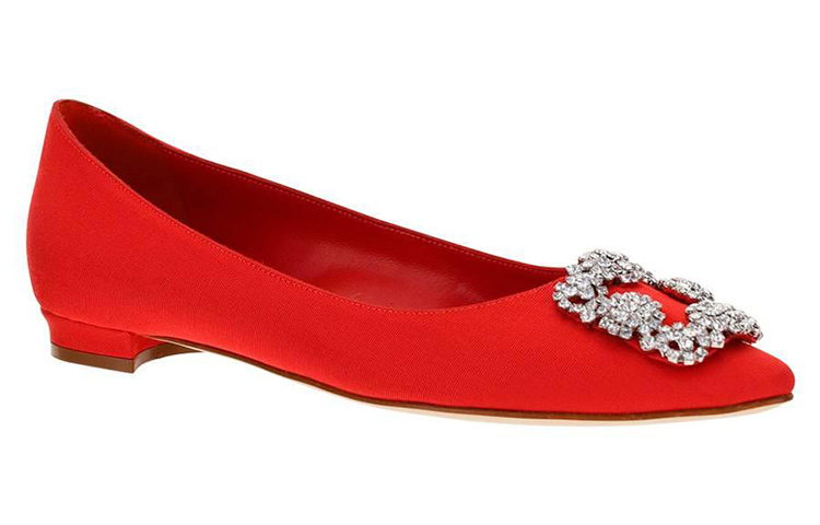 (W) Manolo Blahnik Flat 'Red Buckle' 圖 2