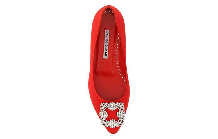 (W) Manolo Blahnik Flat 'Red Buckle' 圖 3