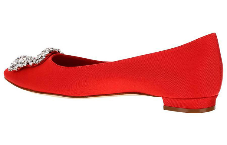 (W) Manolo Blahnik Flat 'Red Buckle' 圖 4